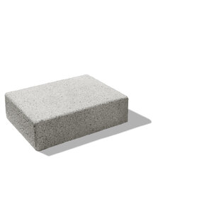 BLOK flair schod 50x35x15 cm SIVÁ ŽULA