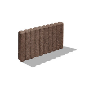 PALIBORD obrubník 50x6x25 cm HNEDÁ