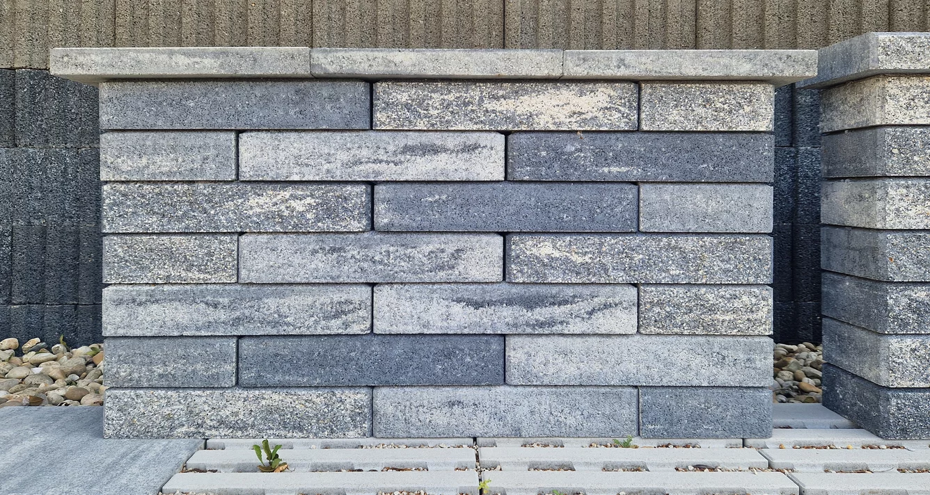 plotové tvárnice Blok Mac M lite sivo-grafitová plotové tvárnice Blok Mac M lite sivo-grafitová