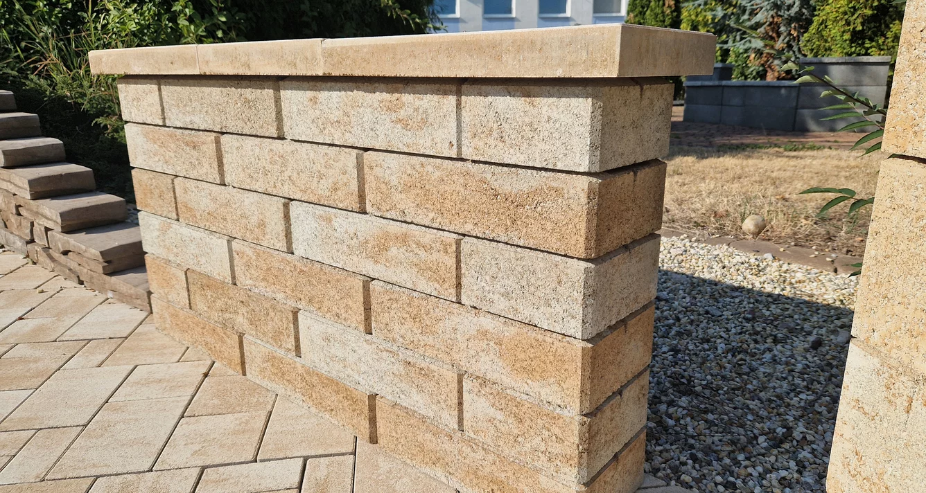 plotové tvárnice Preblok M melír Sahara plotové tvárnice Preblok M melír Sahara