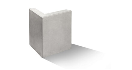 roh 90° jednodielny, zaťažovací stav 1, 2