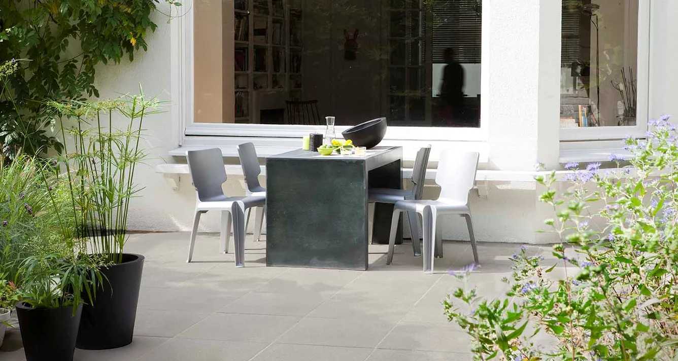 Terasová platňa Granite vo farbe perla Terasová platňa Granite vo farbe perla
