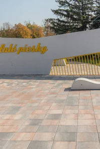 Vstup do areálu Zlaté piesky