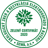 Zelený certifikát 2020