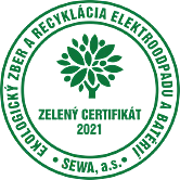 Zelený certifikát 2021